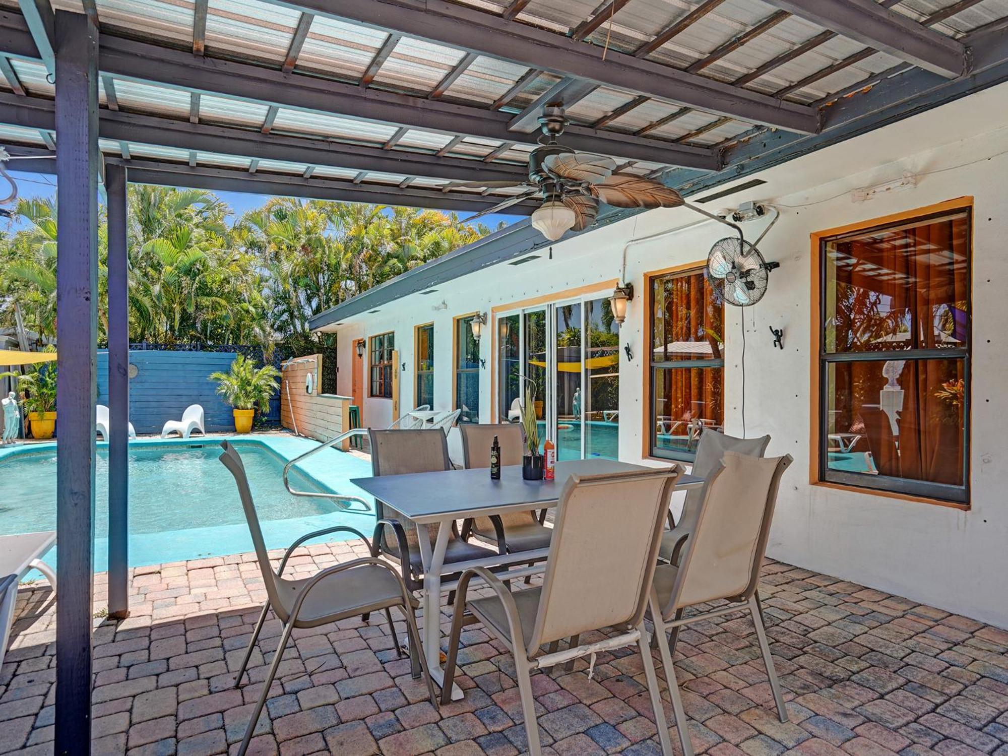Large Gay Men'S 1 Bedroom W Gameroom Heated Pool Clothing Optional Oakland Park Εξωτερικό φωτογραφία
